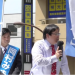 2017-06-23 岡村みきお候補in京王八王子駅前【東京都議会議員選挙】