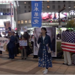 2017-11-03 トランプ来日歓迎!街宣 日本第一党 大阪梅田ヨドバシカメラ前